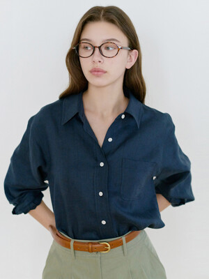 25N linen classic shirts [NA]