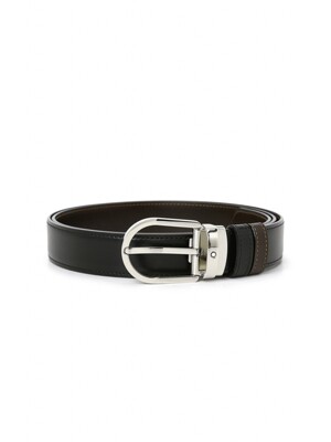 MONTBLANC 몽블랑 남성 양면 벨트 128135 (프리컷팅)
