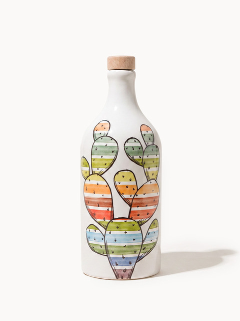 무랄리아 도자기 무랄리아 캑터스(선인장) 500ml 이탈리아 프리미엄 엑스트라 버진 올리브오일