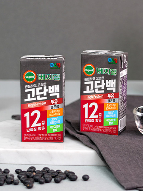 베지밀 고단백두유 검은콩 190ml 16팩
