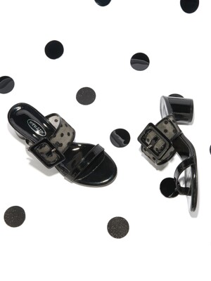 Dot Dot Sandals - black