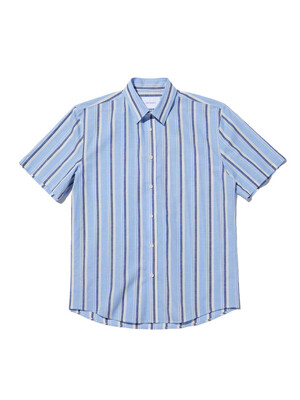 PORTO SHIRTS BLUE(KUWAMURA 원단)