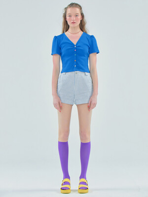 Stripe Shorts_Blue