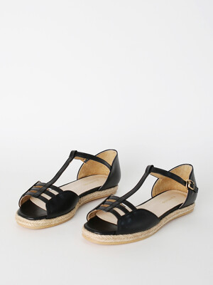 NO. Chloe Cozy Sandal _ BLACK