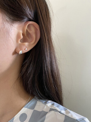 Stone earring