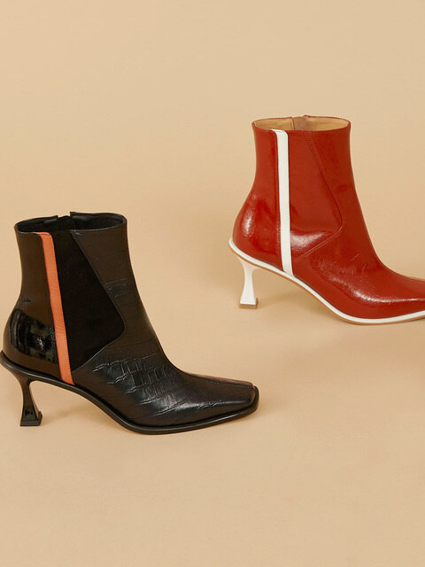 부츠,부츠 - 누스미크 (NUOSMIQ) - Q1AW-B401 / TOKYO ankle boots _ 3color