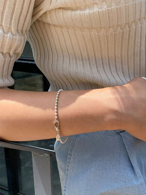 [925 silver]Huit.silver.68 / mini corde bracelet