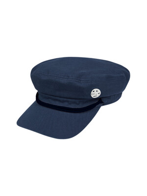 METAL LOGO MARINE CAP - NAVY