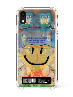 case_533_A flower with a beanie on_bumper clear case