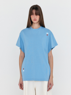 WICKY Graphic T-Shirt - Sky Blue