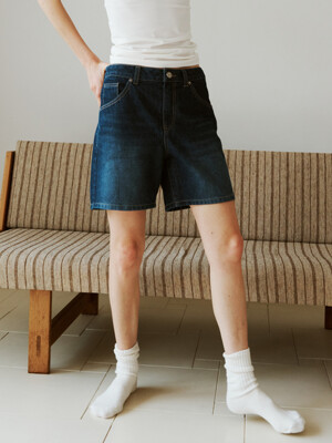 [리퍼브] Mid-rise Denim Shorts