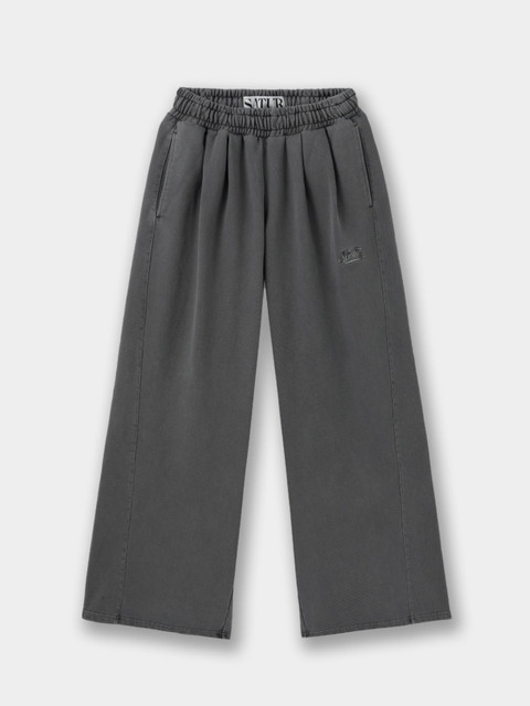 팬츠,팬츠 - 세터 우먼 (SATUR WOMAN) - Atina Wide Banding Sweatpants - Vintage Charcoal