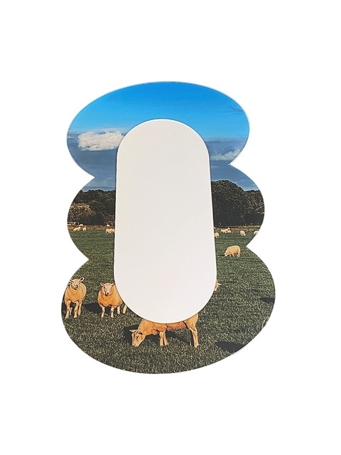 홈데코 - 유라이크왓 (you like what) - Cloud mirror (sheep)