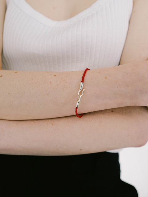 주얼리,주얼리 - 포틀 (Fotl) - [Silver925]Wave bracelet(3color)