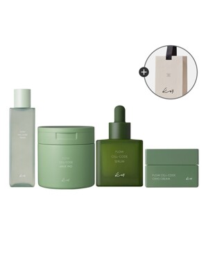 [코이[수분진정세트] 토너 200ml + 세럼 50ml + 크림 50ml + 마스크패드 50매 (+선물용 쇼핑백)