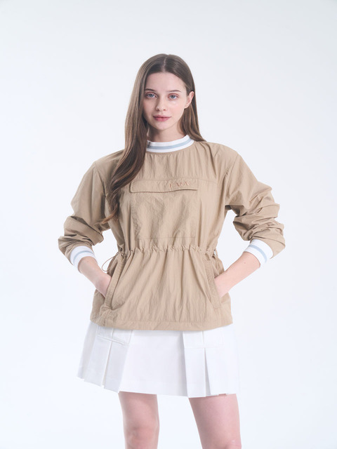 골프 - 라우브 (L:AUV) - 23FW Pocket Wind breaker_BEIGE
