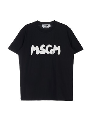 MSGM 여성 로고 프린트 티셔츠 3441MDM203 237002 99