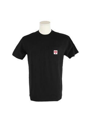 [당일/국내]24SS I032128 89XX 블랙 윕 포켓 반팔 티셔츠 LNL