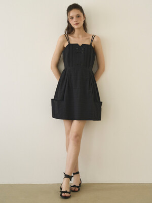 Phoebe Mini Dress (Black)