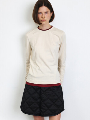 COLOR BLOCK RINGER TOP [3COLORS]