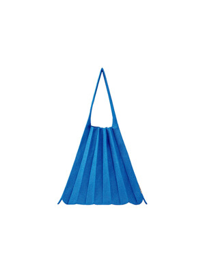 Lucky Pleats Knit L Starry Waterfall Blue