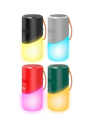 스카이 붐 N2 LED 방수 미니 블루투스 스피커 BN2