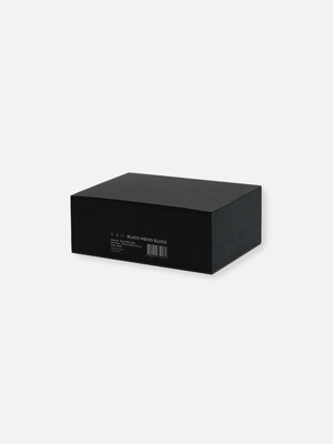 GBH HOME BLACK MEMO BLOCK
