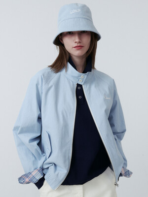[25SS clove] Light Denim Blouson (Sky Blue)