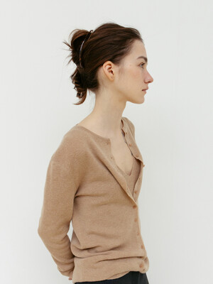 [단독]ANNE SLEEVELESS KNIT TOP [CAMEL,GRAY]