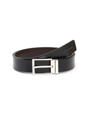 FERRAGAMO 페라가모 간치니 남성 양면 벨트 670388 0776588 (프리컷팅)