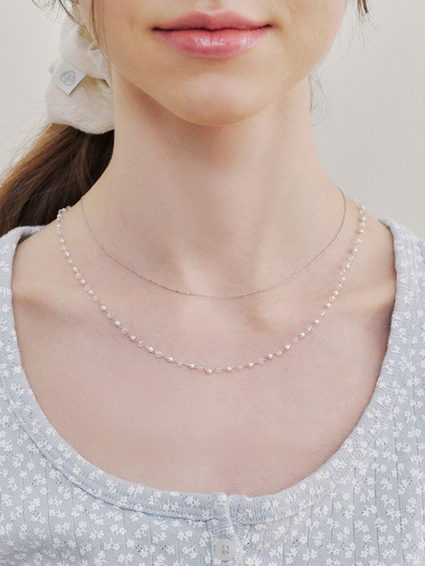 ■ENGBROX■ silver925 clara pearl necklace EBNL22005 clara pearl necklace - ENGBROX | 60% - Asian Fashion Online