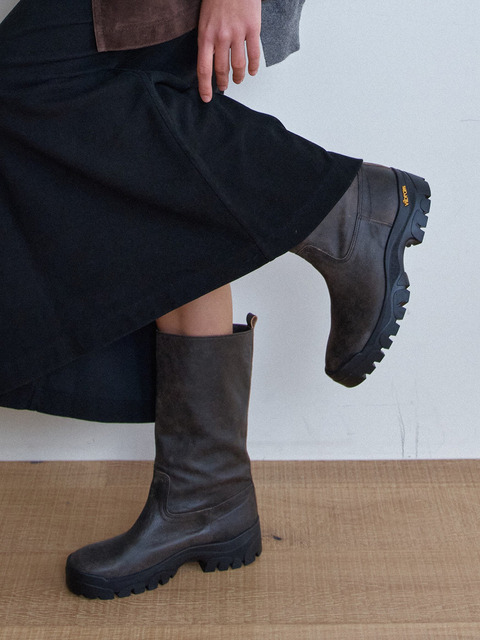 릴리슈 [단독]lever vibram boots_2 color