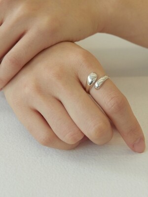 silver925 curve ring-silver