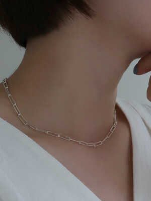square chain necklace