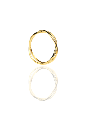 double layered ring R023