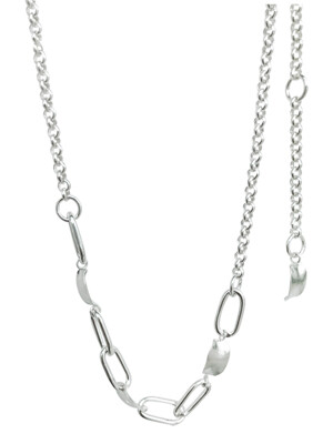 watch chain Necklace _2 (silver / gold)