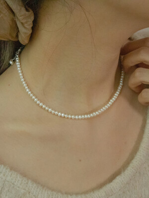 [단독]NATURAL PEARL NECKLACE