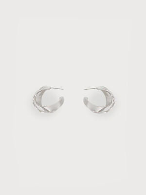 no.15 earring silver