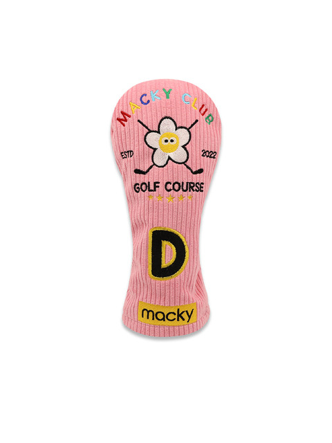 골프 - 맥키 (macky) - 맥키클럽 드라이버 커버 핑크