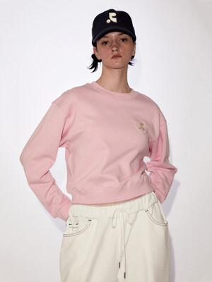 RR LOGO SWEATSHIRT - PINK