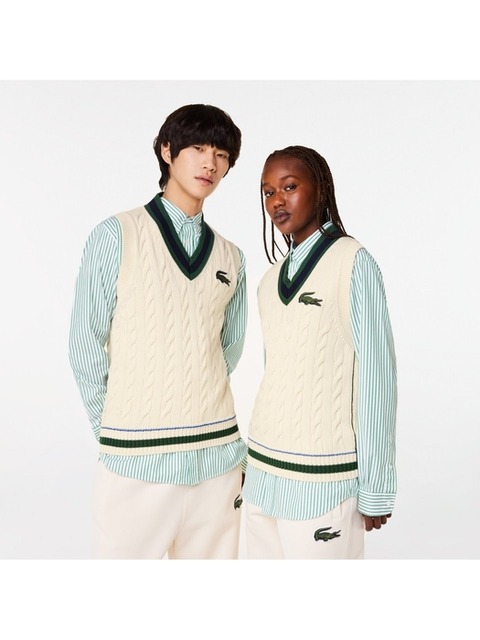 팬츠 - 라코스테 (LACOSTE) - 공용 테니스 베스트 AH6446-53G R1T