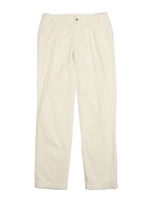 PLAGE COTTON PANTS -IVORY