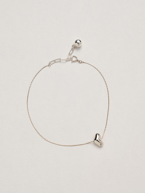 주얼리 - 리에르시 (liersi ) - Vita heart ball anklet
