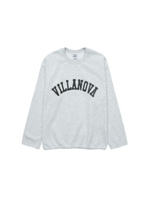 와일드동키 남녀공용 VILLANOVE 긴팔티셔츠 그레이 FG-VILLANOVA-HEATHER GREY