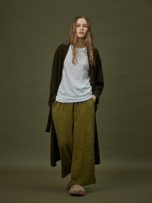 LOUNGE PANT_moss green (women)