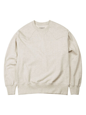 Western Sweat Shirts (Oatmeal Melange)