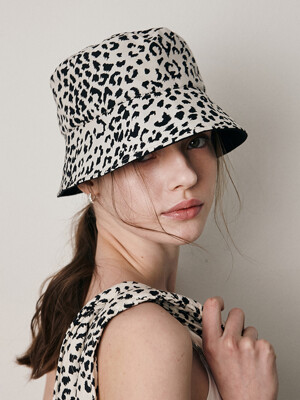 Leopard Reversible Bucket Hat_2color