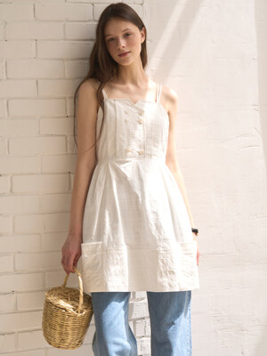 Phoebe Mini Dress (White)