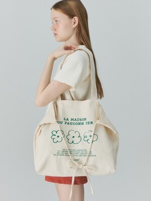 antibes city bag (cotton) - natural