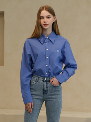 WS-01 BASIC SHIRT_BLUE